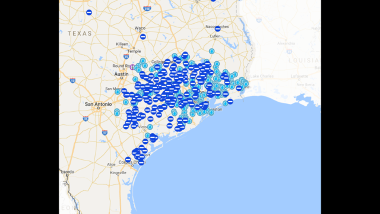 Texas road conditions