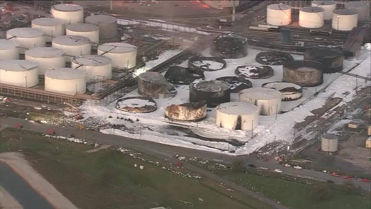 Harris County Fire Marshal makes first entry into ITC fire scene