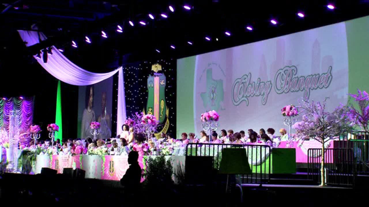 Record-setting Alpha Kappa Alpha Sorority Boule closing banquet in Houston