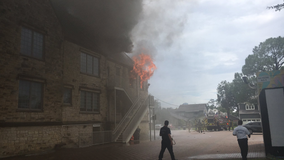 2-alarm fire reported at St. Mark's United Church in Houston's Heights neighborhood