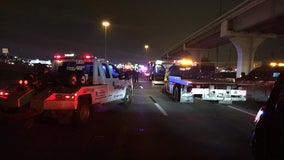 North Freeway NB shutdown at Shepherd after fatal crash