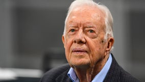 Jimmy Carter hospitalized after fall at Georgia home