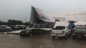 Minor injuries reported in Houston building collapse