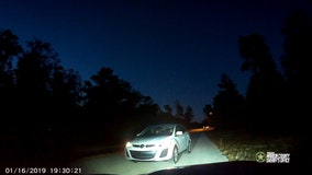 Dashboard camera records alleged road rage shooting