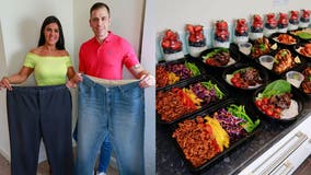 Couple loses a combined 200 pounds with 'extreme' meal prep: 'We eat whatever we want'