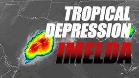 Imelda downgraded to tropical depression