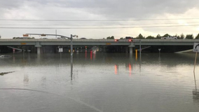 Man rescued from submerged vehicle pronounced dead at the hospital