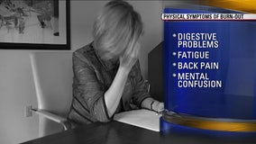 Spot burnout before vacuum of depression