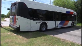 METRO driver stabbed, bus barely misses house