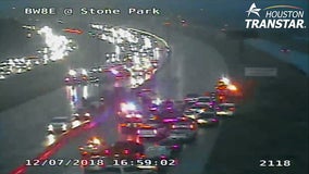 Two deaths in two-vehicle crash on Beltway 8 East