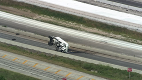 Overturned tanker closes U.S. Highway 59 in Beasley