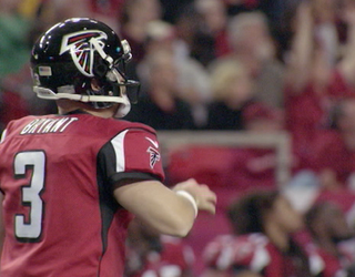 Matt Bryant was devastated after missing tying PAT for the Falcons