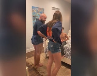 Dad Wears Short Shorts to Teach Daughter a Lesson in Modesty