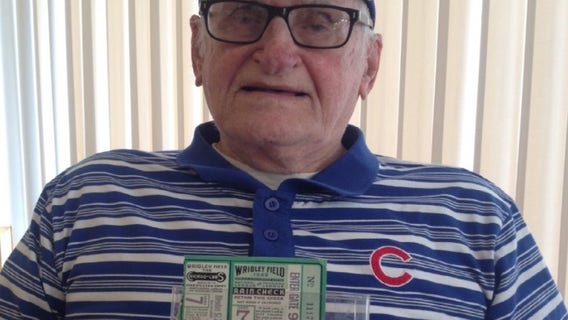 Man who went to 1945 World Series hopes to get tickets to see Cubs play again this year