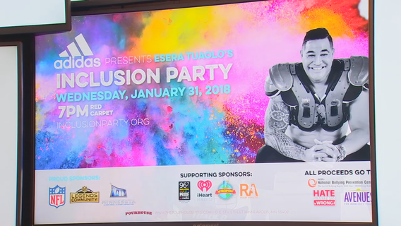 Former Viking Esera Tuaolo hosts first-ever NFL Inclusion Party