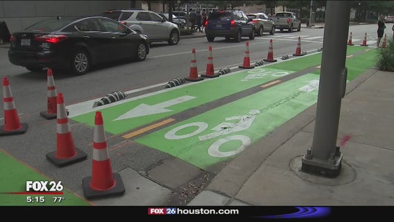 Bicycle lanes will soon open up downtown Houston