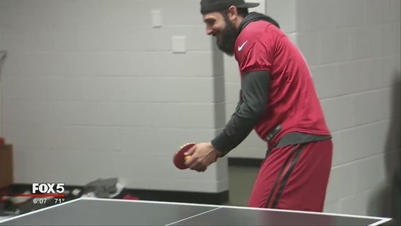 Atlanta Falcons' brotherhood starts with a little white ball