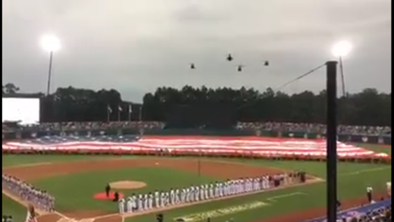 MLB officials pack in full schedule before historic Fort Bragg game