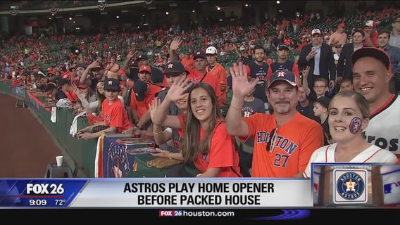 'Colby Jack' helps McHugh lead Astros to win home opener 8-2 over Royals