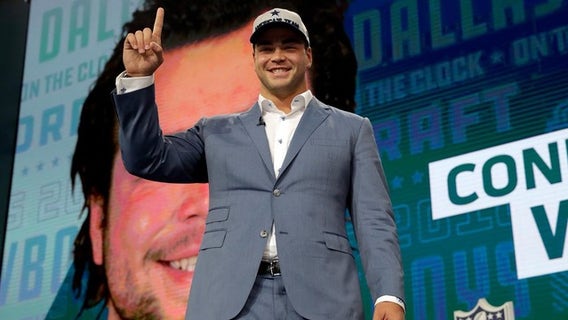 Cowboys draft UT tackle Connor Williams in 2nd round