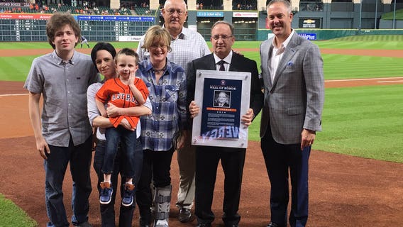 Houston Astros honor FOX 26 Sports Director Mark Berman