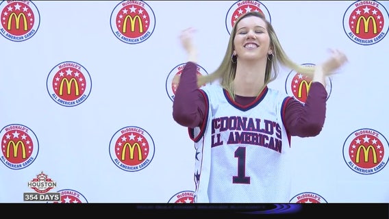 Cy Woods' Mulkey gets her McDonald's All-American jersey