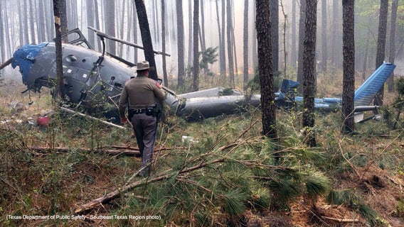 One dead, 2 injured after helicopter crash in Montgomery County