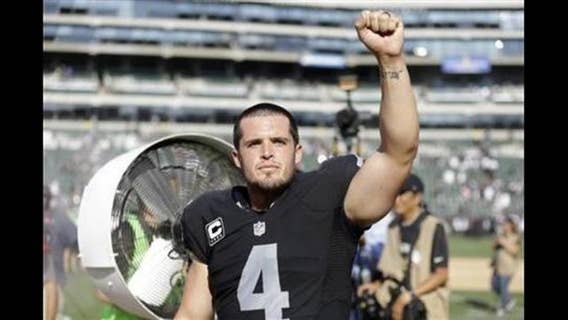 Raiders QB Carr out 2 to 6 weeks with back injury