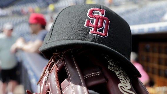 Major League Baseball players wear Stoneman Douglas hats in memory of shooting victims
