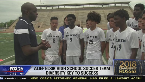 State Champion Elsik High School soccer team's diversity reflects World Cup