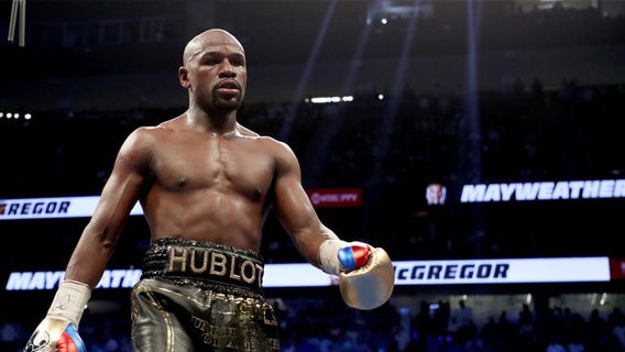 Floyd Mayweather calls Trump 'real man' for Access Hollywood tape comments