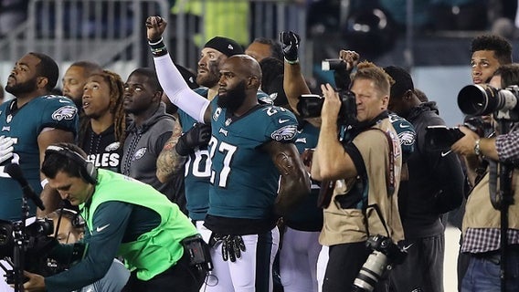 Eagles Malcolm Jenkins will no longer raise fist during anthem