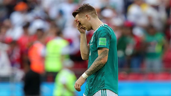 Defending champion Germany eliminated from World Cup