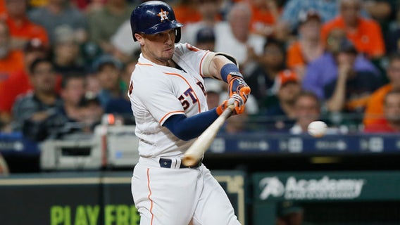 Athletics end win streak at 6 for Astros