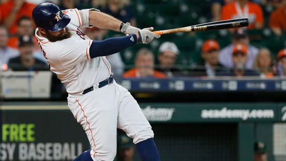 9th inning Tyler White home run powers Astros over Athletics 5-4