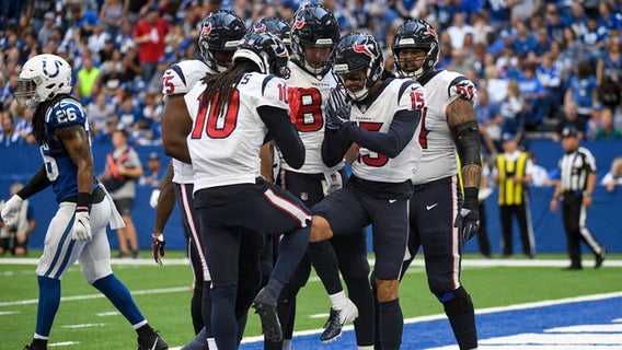 Texans end losing streak with 37-34 win over Colts in OT