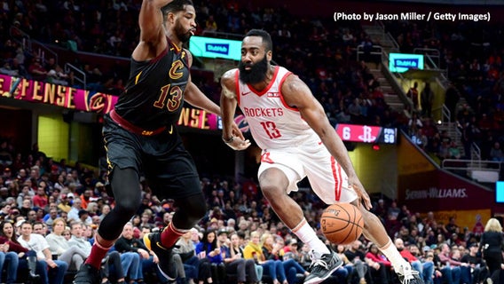 Houston Rockets lose road game 117-108 to Cleveland Cavaliers
