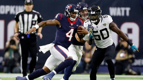 Texans clinch AFC South title with 20-3 win over Jaguars