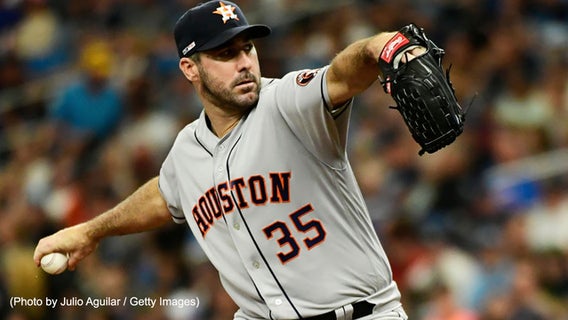 Verlander leads Astros past Rays 5-1 on Opening Day