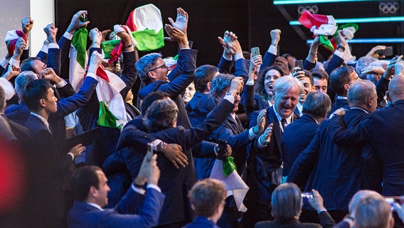 Italy wins bid for 2026 Winter Olympics
