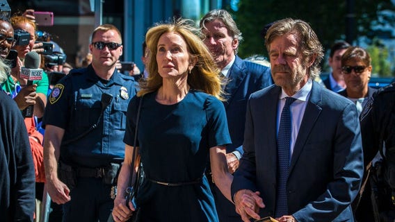 Actress Felicity Huffman sentenced to 14 days in prison in college admissions scandal