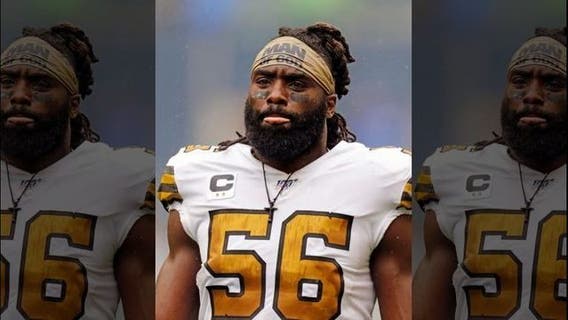 NFL player Demario Davis won't be fined for wearing 'Man of God' headband