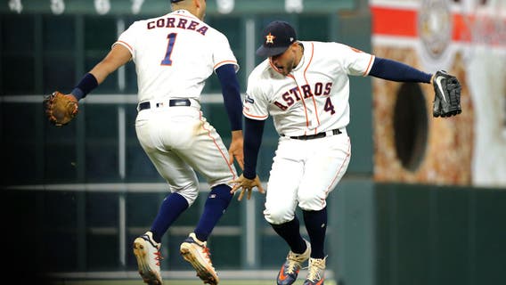 Astros win Game 2  beating the Tampa Bay Rays 3-1