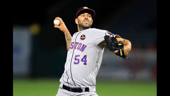 Five-game suspension for Astros pitcher Fiers
