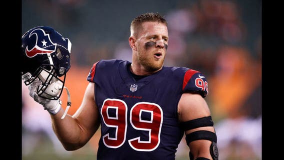 J.J. Watt wins the Walter Payton NFL Man of the Year Award
