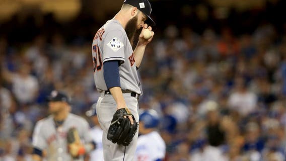 Dodgers beat Astros 3-1 in World Series Game 1