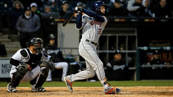 2 Reddick home runs lead Astros to 10-1 rout of White Sox