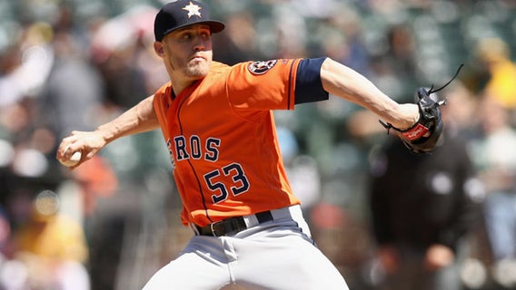 Houston Astros send relief pitcher Ken Giles to Triple-A Fresno Grizzlies