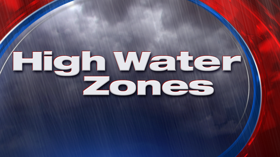 Houston weather: High-water locations, flooded roads reported amid Mother's Day rain