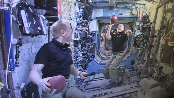 Astronauts Kelly and Kopra to help launch Super Bowl year for Houston